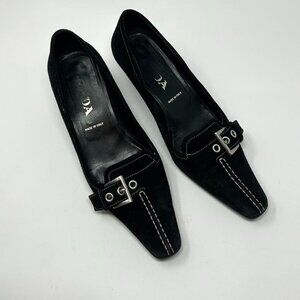 Vintage 90s Prada Women's Black Mules